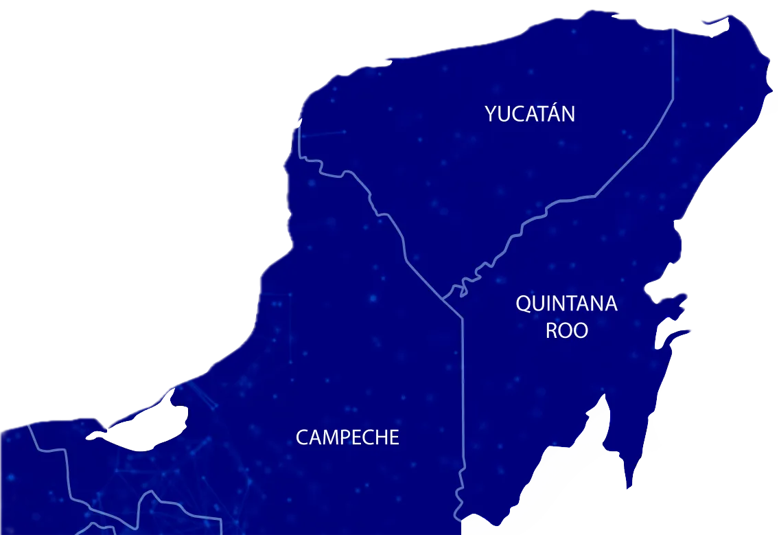 Mapa de desarrollos